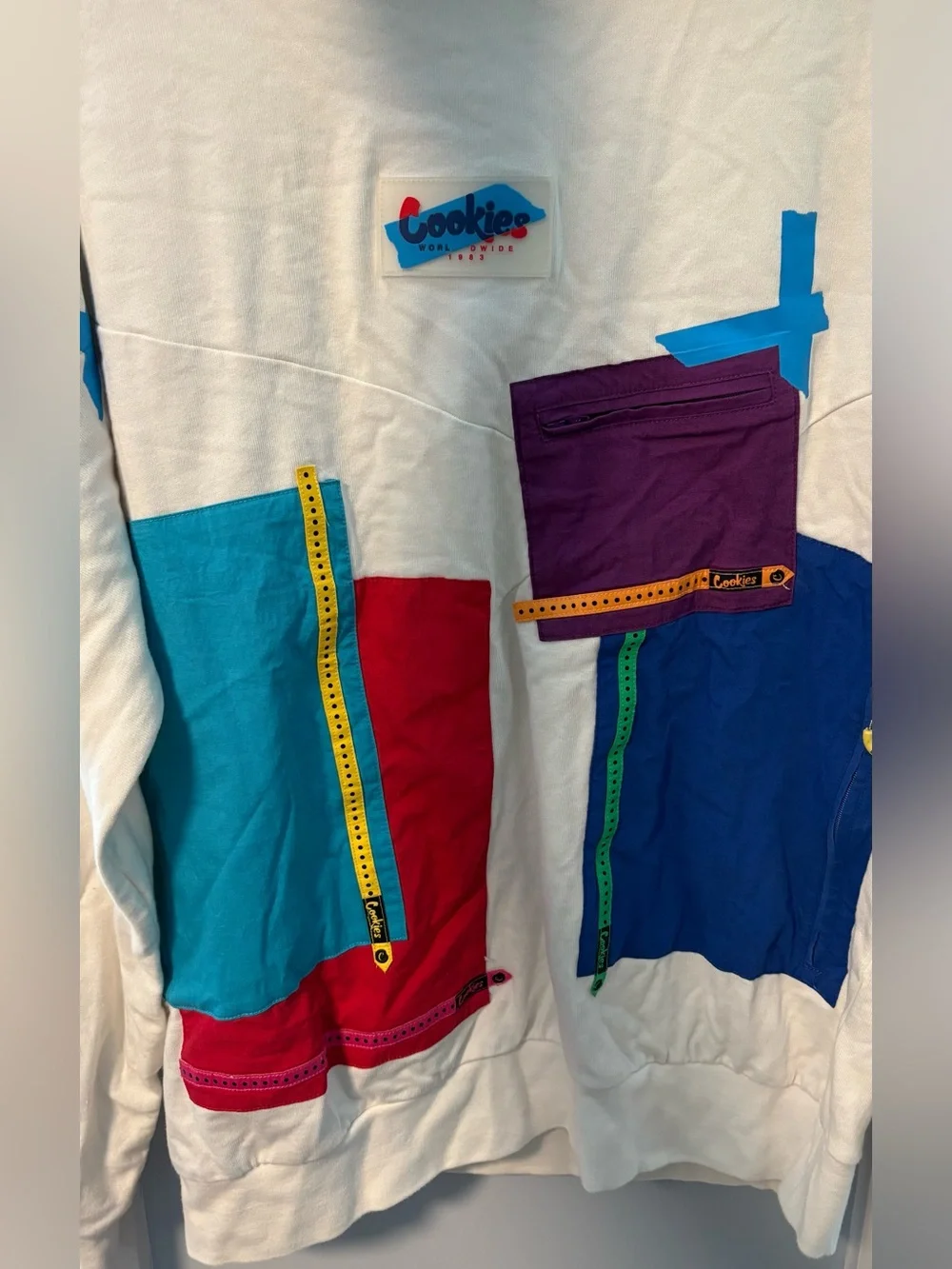 Cookies Worldwide Colorblock Utility Hoodie Men’s Large
